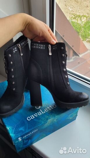 Ботильоны натуральная кожа 38