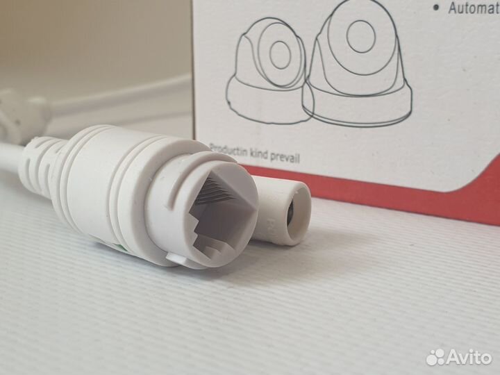 IP видеокамера 3Мп PoE с микрофоном