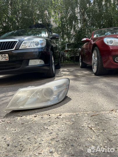 Фара левая на skoda octavia a5