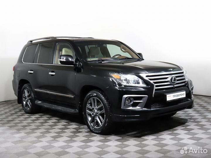 Lexus LX 5.7 AT, 2015, 183 859 км