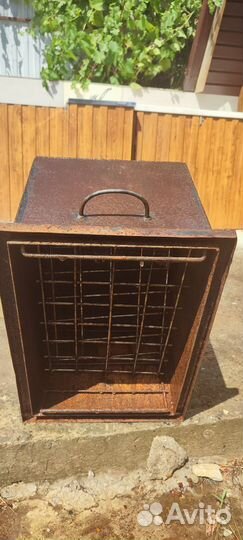 Коптильня горячего копчения бу