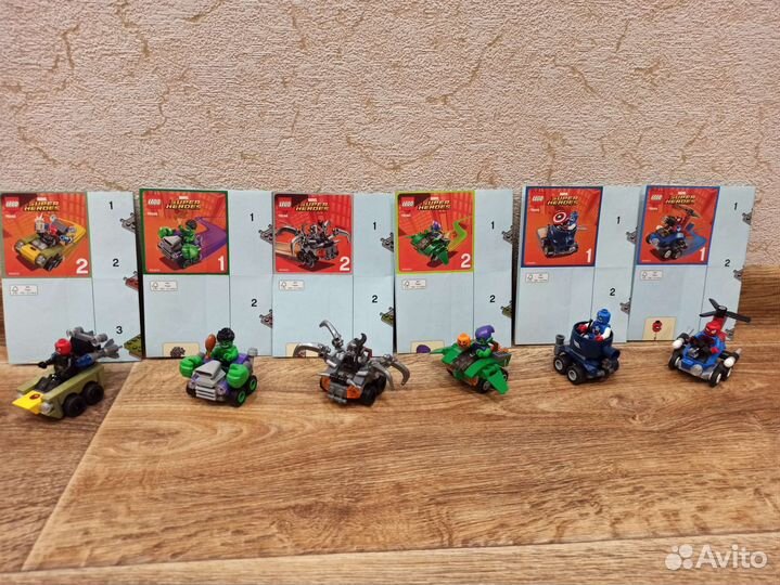 Коллекционныe наборы Лего Super Heroes mini