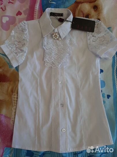 Продам белую блузку/рубашку