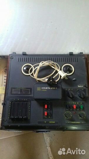 Катушечный магнитофон Комета212- 1 стерео