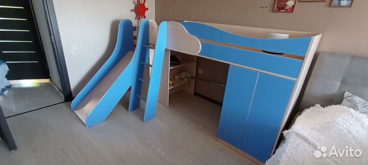 Детская кровать чердак адмирал