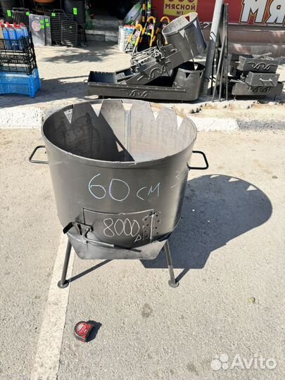 Печь под большие казаны