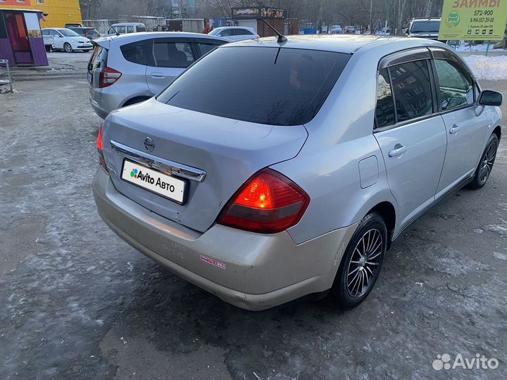 Nissan Tiida Latio 1.5 AT, 2008, 290 000 км