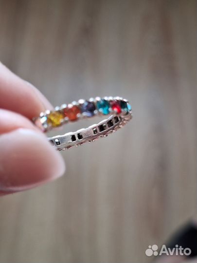 Кольцо-дорожка, серебро 925, Англия