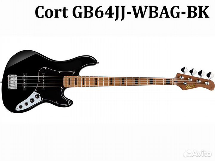 Cort GB64JJ-wbag-BK