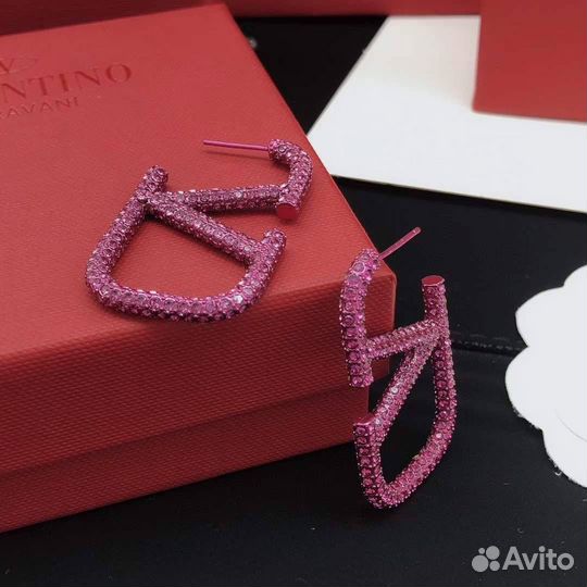 Серьги valentino
