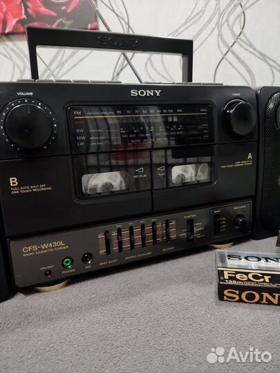 Магнитофон двухкассетный Sony CFS-W430L Europe(4)