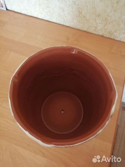 Горшок керамический-6,5л