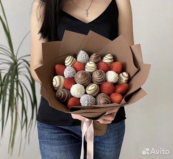 Букет из клубники/съедобные букеты с доставкой