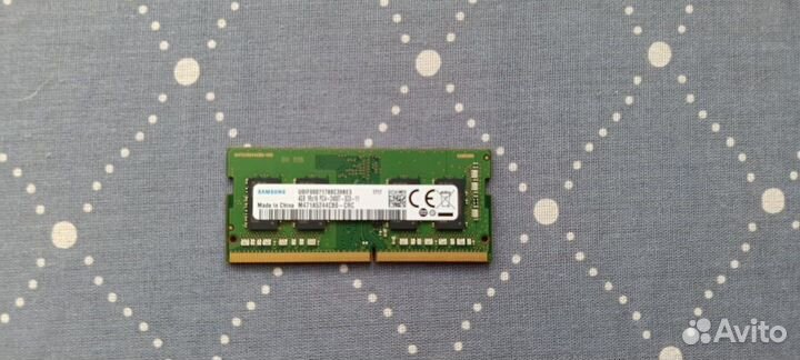 Оперативная память 4gb Samsung 2400MHz