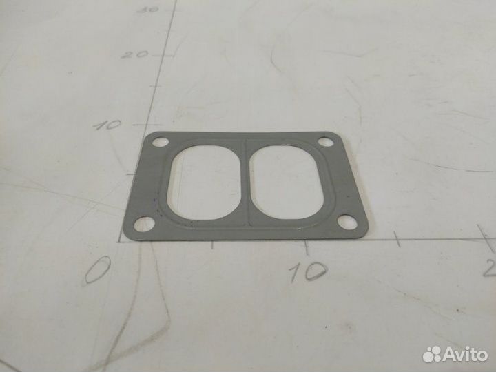 Прокладка турбины (сталь) Man D2866