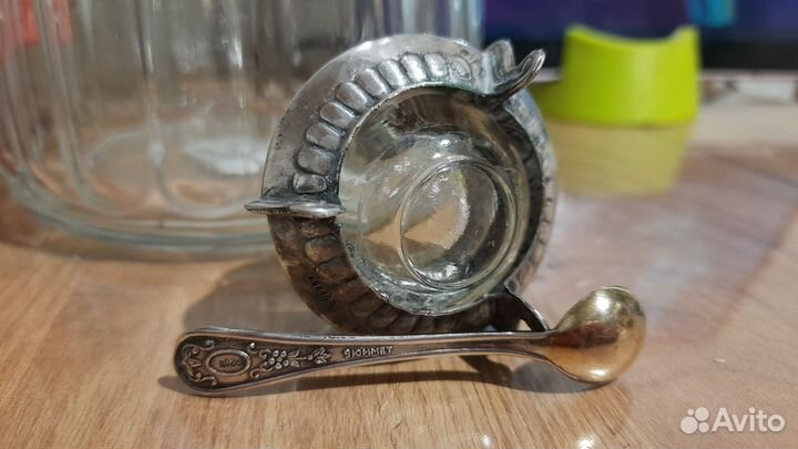 Солонка мельхиор СССР