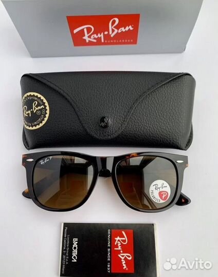 Очки ray ban wayfarer поляризационные Polaroid