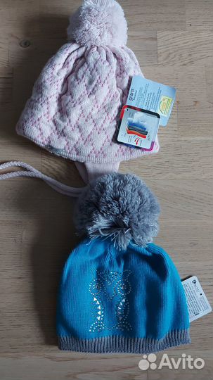 Шапка для девочки 46 48 50 52 54