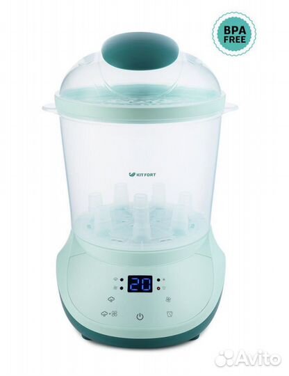 Стерилизатор и бутылочки Pigeon, подставка-сушилка