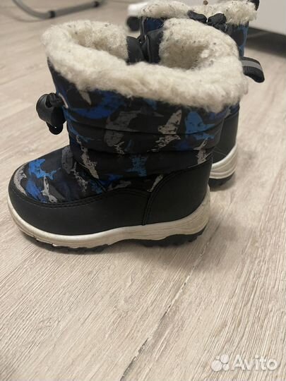Сапоги зимние детские 22