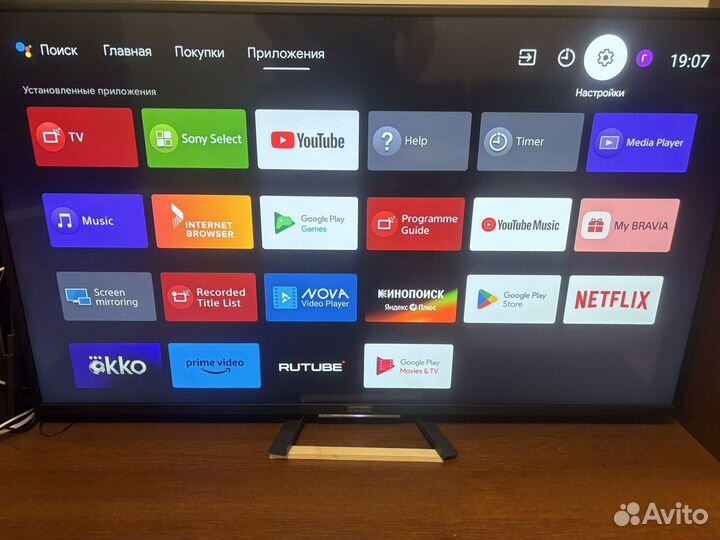 Телевизор sony bravia 4k 49