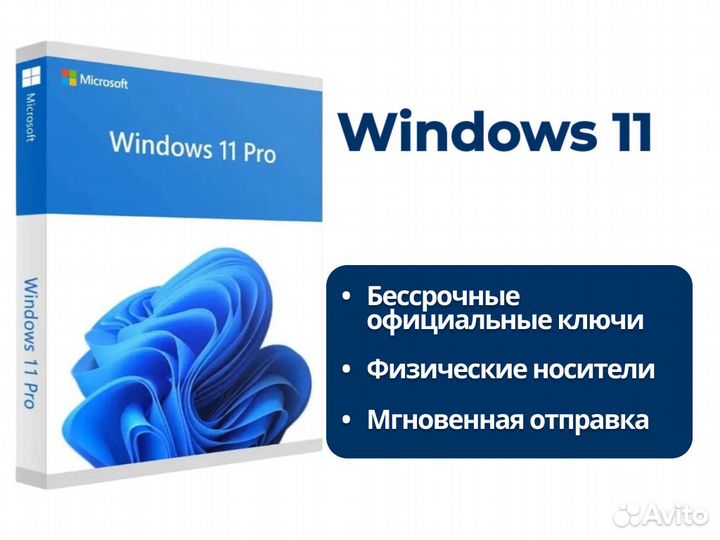 Windows 11 PRO BOX. Лицензия
