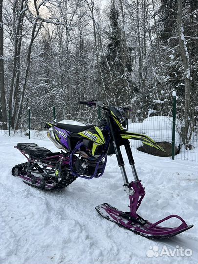 Сноубайк комплект Кубена Хобби 128