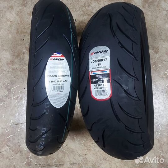 Мотошины 200 50 17 Avon Cobra Chrome
