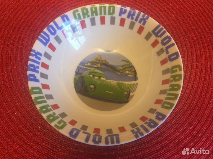 Набор детской посуды «Тачки»