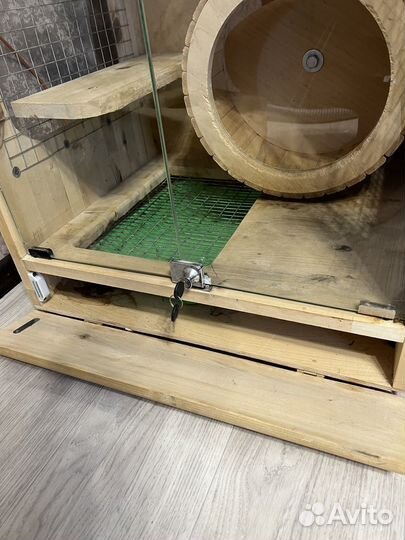 Клетка витрина для шиншиллы/белки дегу