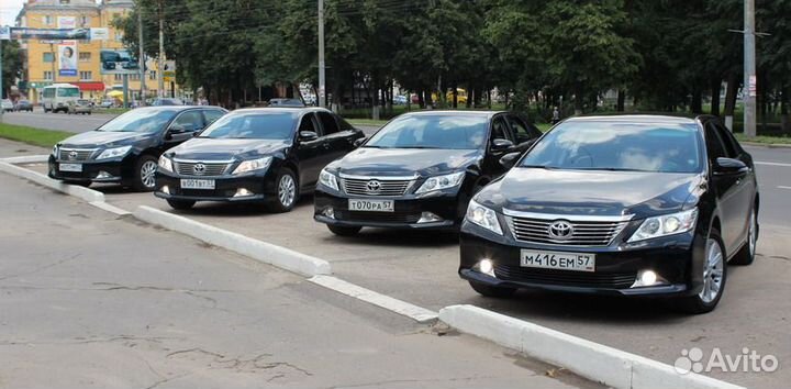 Автомобили для организации трансферов в Орле