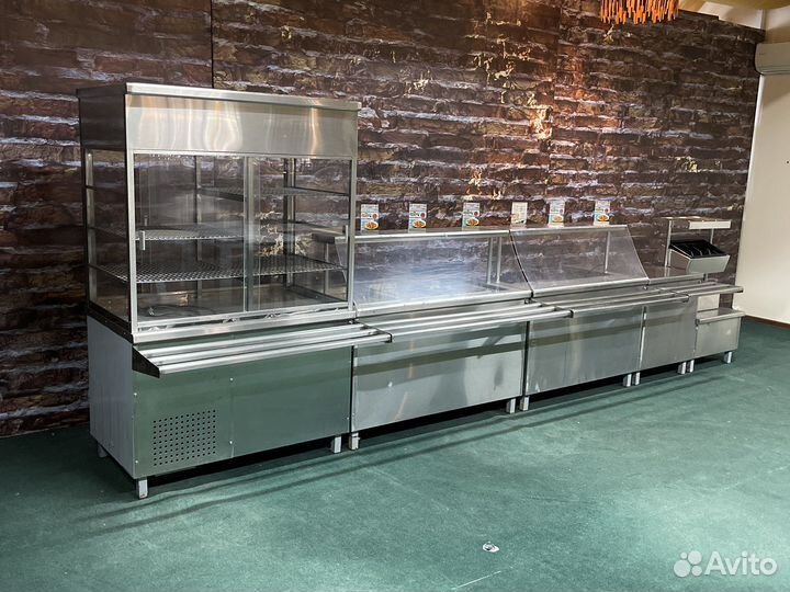 Линия раздачи для столовой бу