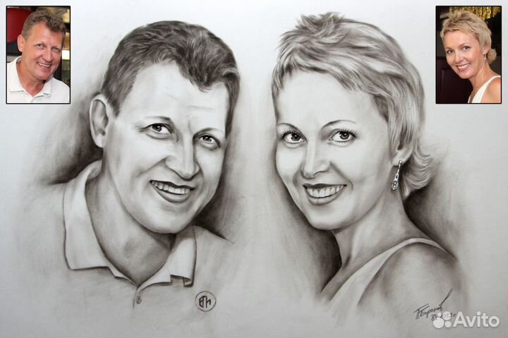 Художник. Портреты и шаржи. Росписи на стенах