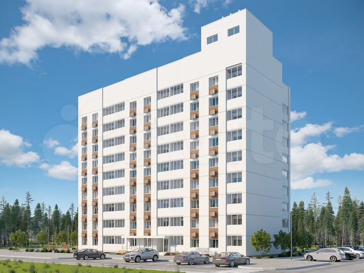 1-к. квартира, 39,4 м², 9/9 эт.