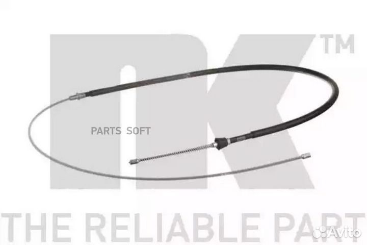 NK 904319 Трос ручного тормоза / skoda roomster (б
