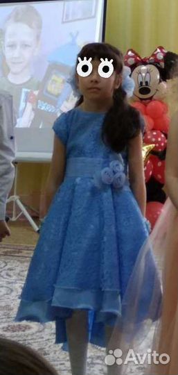 Платье на девочку 6-7лет