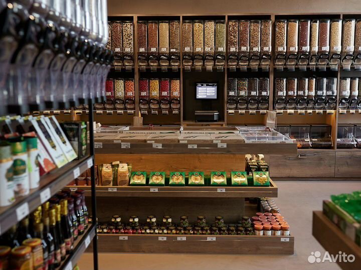 Продается стильный магазин орехов и сухофруктов