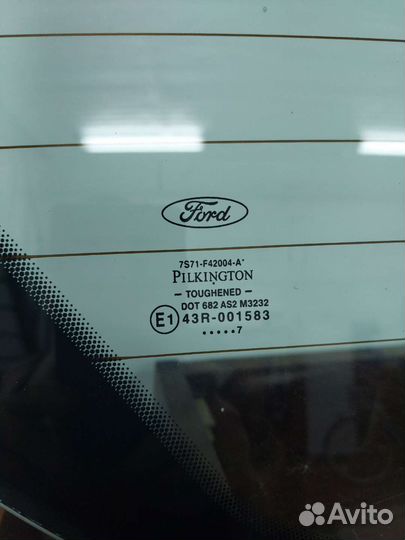 Заднее стекло форд мондео 4