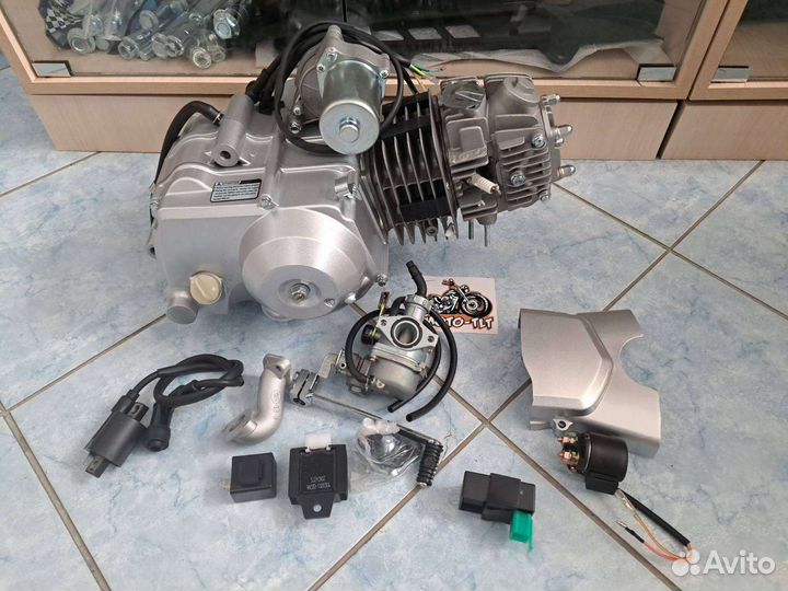 Двигатель ATV-125 1 + 1 с реверсом