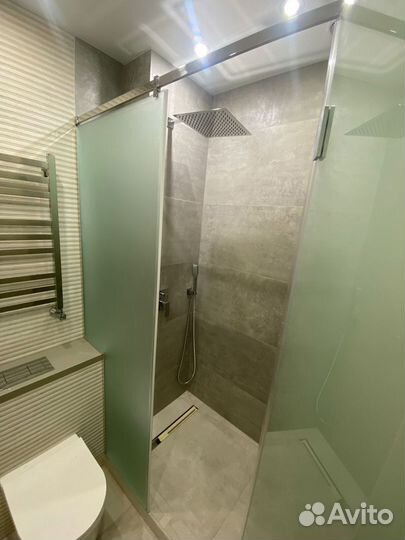 Душевая перегородка из стекла