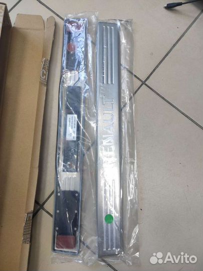 Светящаяся защита порога renault, активные