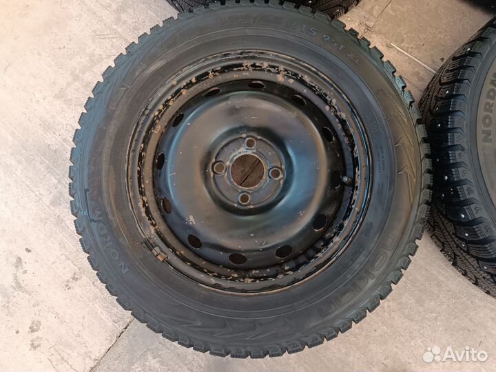 R15 Nokian Tyres Nordman 5 195/65, PCD 4x100 DIA 60.1