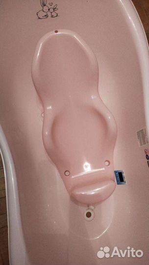 Ванночка для купания с горкой