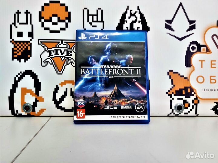 Игр PS4 Star Wars Battlefront 2 Авито доставка
