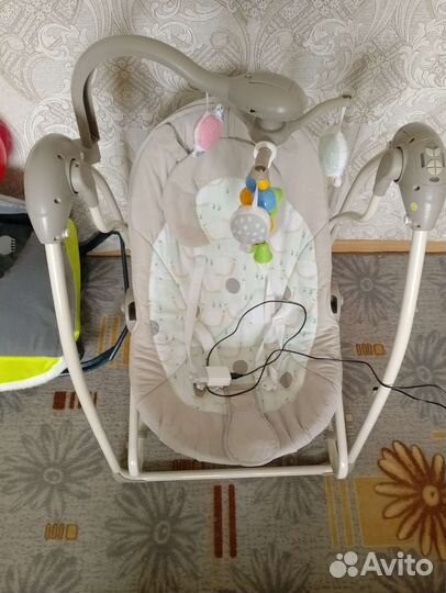 Детские электронные качели