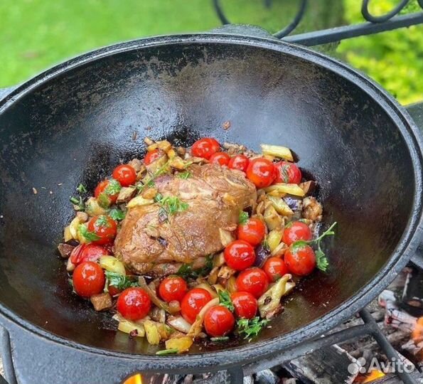 Казан чугунный 12 литров из Намангана