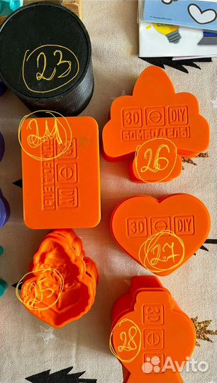 3D формы для бомбочек