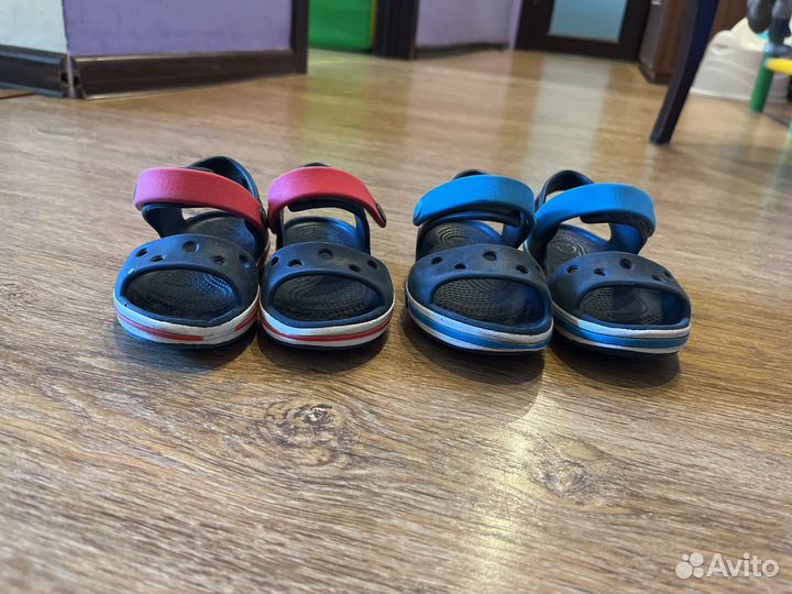 Сандалии crocs c8, c 9