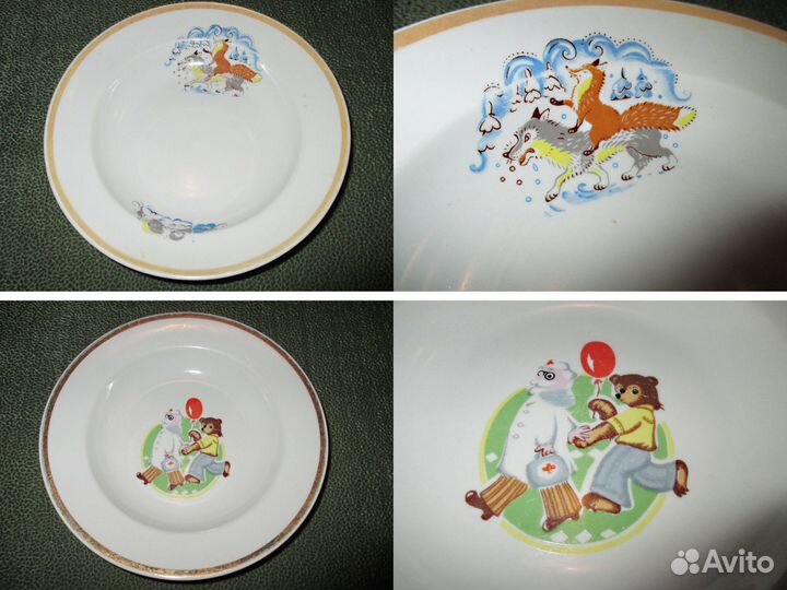 Детская посуда Советская винтаж № 11