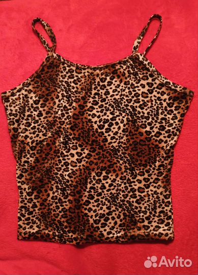 Леопардовый топ Moon Rocket, р. 42-44